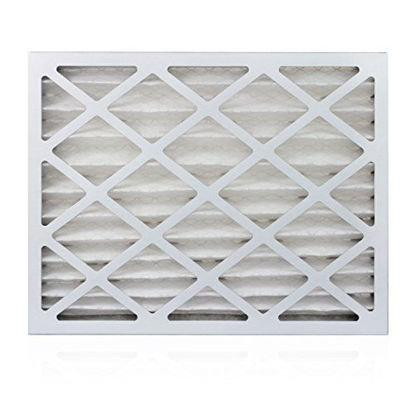 Picture of FilterBuy 20x30x2 MERV 8 Pleated AC Furnace Air Filter, (Pack of 2 Filters), 20x30x2 - Silver