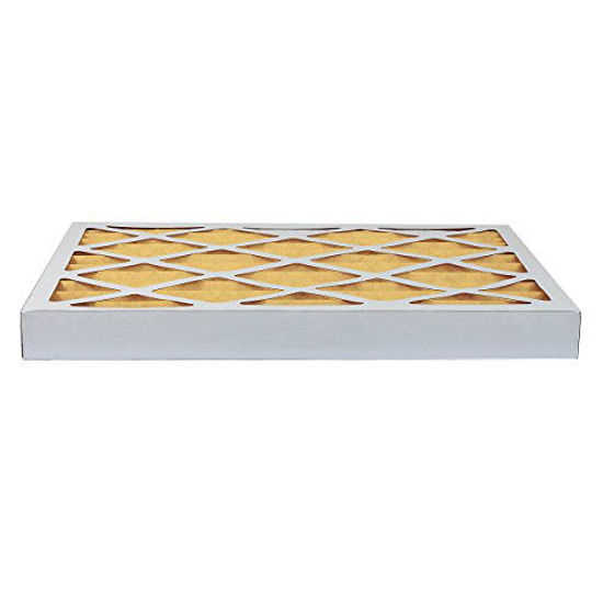 Picture of FilterBuy 15x20x2 MERV 11 Pleated AC Furnace Air Filter, (Pack of 2 Filters), 15x20x2 - Gold