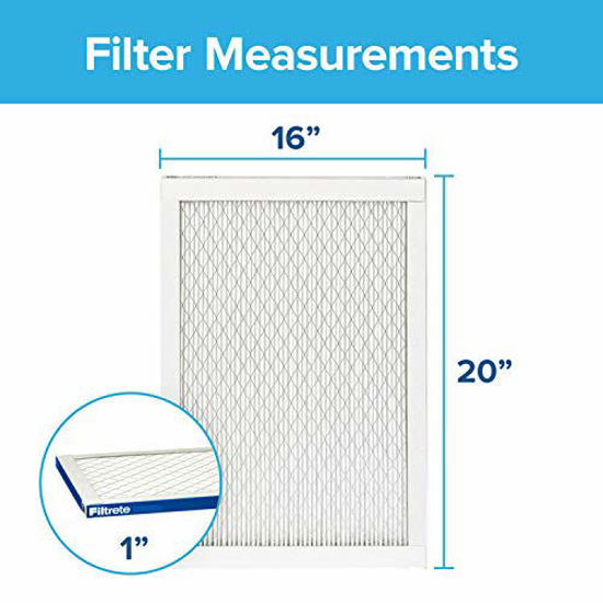 Picture of Filtrete 16x20x1, AC Furnace Air Filter, MPR 2200, Healthy Living Elite Allergen, 6-Pack (exact dimensions 15.69 x 19.69 x 0.78)