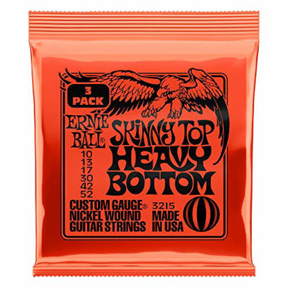 Picture of Ernie Ball Skinny Top Heavy Bottom Nickel Wound Set, .010 - .052 (3 Pack)