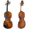 Picture of Cecilio CVN-300 Solidwood Ebony Fitted Violin with D'Addario Prelude Strings, Size 3/4