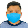 Picture of M95c FDA Premium Filtration 5-Layer Face Mask 5-Ply Disposable Kids Design Made in the USA 50 Pack (50, Sapphire Blue)