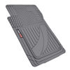 Picture of Motor Trend OF-793-GR Gray FlexTough Advanced Performance Mats - 3pc Rubber Floor Mats for Car SUV Auto All Weather Plus - 2 Front & Rear Liner (Gray), 1 Pack