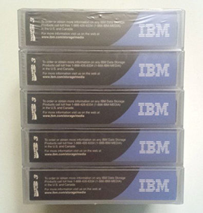 Picture of IBM TotalStorage LTO Ultrium 3 400/800GB Data Cartridge 5-Pack 24R1922-5PK