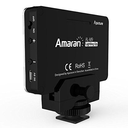 Picture of Aputure AL-M9 Amaran LED Mini Light on Camera Video Light, Black