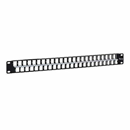 Picture of ICC Blank Patch Panel with 48 Ports for HD Style in 1 RMS
