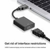 Picture of USB to HDMI Adapter, USB 3.0/2.0 to HDMI Cable Multi-Display Video Converter- PC Laptop Windows 7 8 10,Desktop, Laptop, PC, Monitor, Projector, HDTV.[Not Support Chromebook]