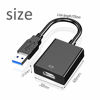 Picture of USB to HDMI Adapter, USB 3.0/2.0 to HDMI Cable Multi-Display Video Converter- PC Laptop Windows 7 8 10,Desktop, Laptop, PC, Monitor, Projector, HDTV.[Not Support Chromebook]