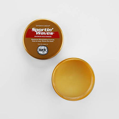 Picture of Softsheen-Carson Sportin' Waves Maximum Hold Pomade, 3.5 oz