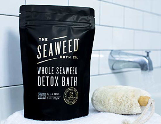 Picture of The Seaweed Bath Co. Whole Seaweed Detox Bath, Natural Organic Bladderwrack Seaweed, Non-GMO Verified, Vegan, 2.5 oz.