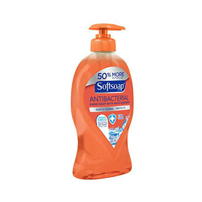 Picture of Softsoap Liquid Hand Soap Pump, Antibacterial Crisp Clean, 11.25 Ounce