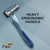 Picture of BIC Flex 3 Titanium Men's Disposable Razor, Triple Blade, 8 Count, for an Ultra Smooth and Close Shave