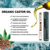 Picture of USDA Organic Castor Oil for Eyelashes and Eyebrows - Cold Pressed Castor Oil Eyelash Growth Serum with Mascara Tube - Caster Oil Eyebrow Growth Serum Best Seller Eyelash Conditioner Lash Boost Serum