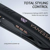 Picture of VANESSA Flat Iron Hair Straightener and Curler, Titanium Hair Straightener Flat Iron, Titanium Flat Iron Dual Voltage