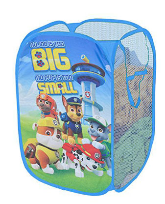 Picture of Idea Nuova Nickelodeon Paw Patrol Pop Up Hamper with Durable Carry Handles, 21" H x 13.5" W X 13.5" L
