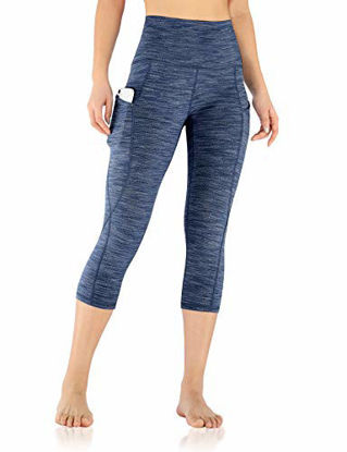 GetUSCart- ODODOS Women's High Waisted Yoga Pants with Pocket, Workout  Sports Running Athletic Pants with Pocket, Full-Length,SpaceDyeCharcoal, Small