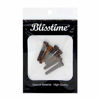 Picture of Blisstime 6pcs Rosewood Guitar Bridge Pins Inlaid Abalone Dot Acoustic Guitar Replacement Parts