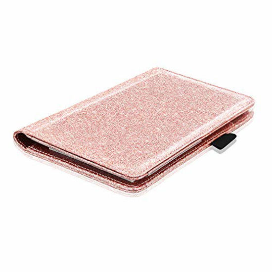 Picture of Server Book (2020 Edition), ACdream Waiter Book Server Wallet Server Pads Waitress Book Restaurant Waitstaff Organizer, Guest Check Book Holder Money Pocket Fit Server Apron, Glitter Rose Gold