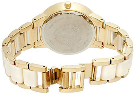 Picture of Anne Klein Women's AK/1412IVGB Gold-Tone and Ivory Resin Bracelet Watch