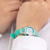 Picture of Armitron Sport Women's 45/7012TEL Digital Chronograph Teal Resin Strap Watch