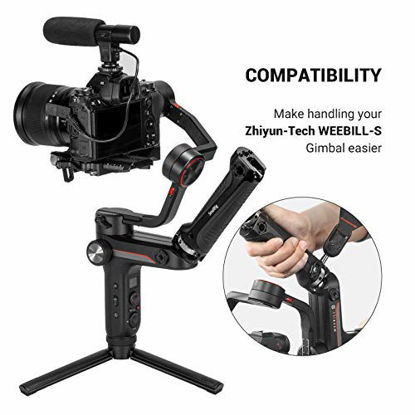 Picture of SmallRig Handle Grip Handgrip for Zhiyun-Tech WEEBILL-S Gimbal with Cold Shoe Mount Built-in Wrench, Multiple Threaded Holes - BSS2636