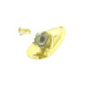 Picture of Greenten Loaded Jack Socket Plate with Screws for FD Strat Stratocaster Electric Guitar Replacement (Gold)