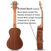 Picture of Concert Ukulele Mahogany - 23 inch Professional Wooden Ukulele Free Uke Strap Case Digital Tuner picks Aquila String