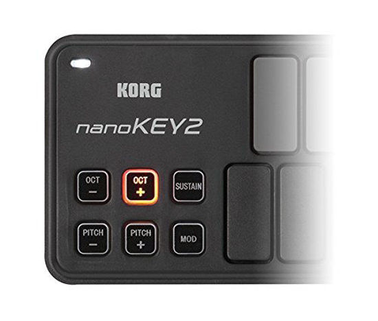 Picture of Korg, 25-Key Midi Controller (NANOKEY2BK),Black