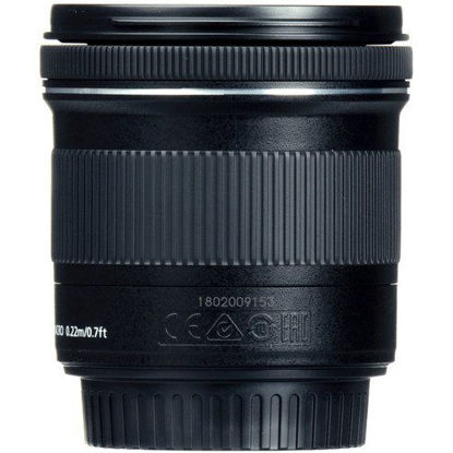 Picture of Canon EF-S 10-18mm f/4.5-5.6 is STM Lens for Canon DSLR Cameras + Pixibytes Microfiber Cleaning Cloth
