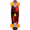 Picture of Skateboard Adults Mini Cruiser Complete Kids Skateboards Youth Board for Boy Girl Beginners Children Toddler Teenagers 22 inch (Red Flame)