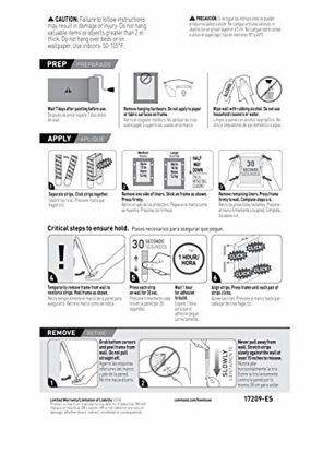 Picture of Command Picture Hanging Strips, 8 Medium Pairs, 8 Large Pairs, Black, Ships In Own Container (PH209BLK-16NA)