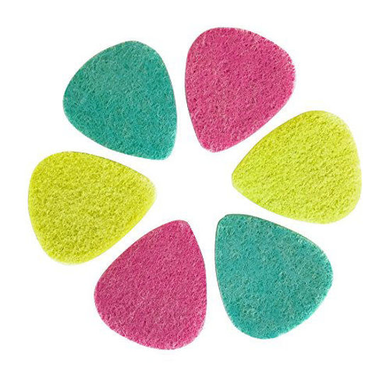 Picture of BoloPick Felt Picks for Ukulele 6 Pack (Pink Lemonade)