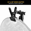 Picture of Julius Studio [2 Pack] Reflector Stand Holder Light Stand Bracket Mount Umbrella Bracket Photography Studio Heavy Duty Metal Clamp Holder for Reflector, JSAG238