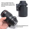 Picture of Tripod Mount Ring, iShoot Camera Lens Collar Support for Canon EF 100mm f/2.8L Macro is USM Lens (Replace Canon Tripod Mount Ring D), Built-in ARCA Type Quick Release Plate for Tripod Head