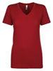 Picture of Next Level Womens Ideal V-Neck Tee (N1540) Scarlet XL