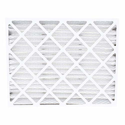 Picture of FilterBuy 16x25x3 Air Bear Trion 229990-101 Compatible Pleated AC Furnace Air Filters (MERV 11, AFB Gold). 4 Pack.