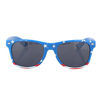 Picture of Shaderz Classic Navy Frame Retro 80's American America Sunglasses Dark Lenses