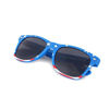 Picture of Shaderz Classic Navy Frame Retro 80's American America Sunglasses Dark Lenses