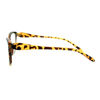 Picture of Clear Lens Glasses With Bifocal Reading Lens Womens Rectangular Cateye Tortoise