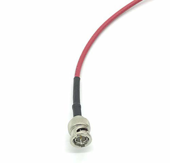 Picture of 75ft AV-Cables 3G/6G HD SDI Mini BNC RG59 Cable, Belden 1855a, Red