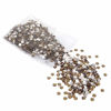 Picture of Honbay 1440PCS 5mm ss20 Sparkly Round Flatback Rhinestones Crystals, Non-Self-Adhesive (Smoke Yellow)