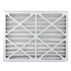 Picture of FilterBuy 25x29x4 MERV 8 Pleated AC Furnace Air Filter, (Pack of 2 Filters), 25x29x4 - Silver