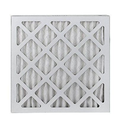 Picture of FilterBuy 11.88x16.88x1 MERV 8 Pleated AC Furnace Air Filter, (Pack of 2 Filters), 11.88x16.88x1 - Silver