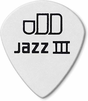 Picture of Jim Dunlop 478R1.0 Tortex White Jazz III, 1.0mm, 72/Bag