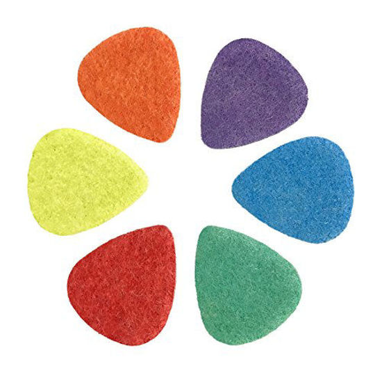 Picture of BoloPick Felt Picks for Ukulele 6 Pack (Multi)