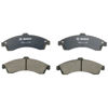 Picture of Bosch BC882 QuietCast Premium Ceramic Disc Brake Pad Set For Select Buick; Chevrolet SSR, Trailblazer, Trailblazer EXT; GMC Envoy, Envoy XL, XUV; Isuzu Ascender; Oldsmobile Bravada; Saab 9-7x; Front