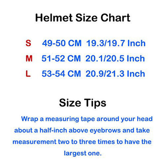 Kids motorbike 2025 helmet sizes