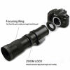 Picture of Lightdow 420-800mm f/8.3 Manual Zoom Telephoto Lens + T-Mount for Nikon D5500 D3300 D3200 D5300 D3400 D7200 D750 D3500 D7500 D500 D600 D700 D800 D810 D850 D3100 D5100 D5200 D7000 D7100 Camera Lenses