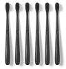 Picture of Hello Oral Care BPA-Free Toothbrush With Charcoal Bristles, Black, 6 Count