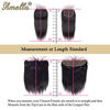 Picture of Amella Hair 8A Brazilian Body Wave Bundles with Closure (20 22 24+18,Three Part)100% Unprocessed Brazilian Virgin Human Hair Body Wave Bundles with Closure Natural Black Color